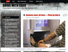 Tablet Screenshot of goingwitheddie.com